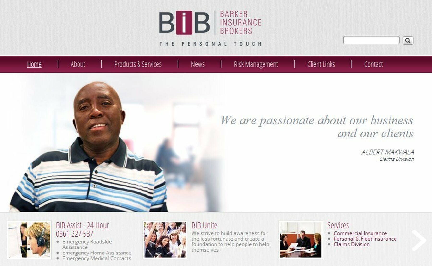 Barker Insurance Brokers website gets a facelift from Flow